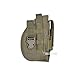 Wysoka jakość Universal Gun Holster Tactical Prawa Ręczna Pistolet Holster Magazine Na Glock 17/1911 Narzędzie pochwy (Color : Green)