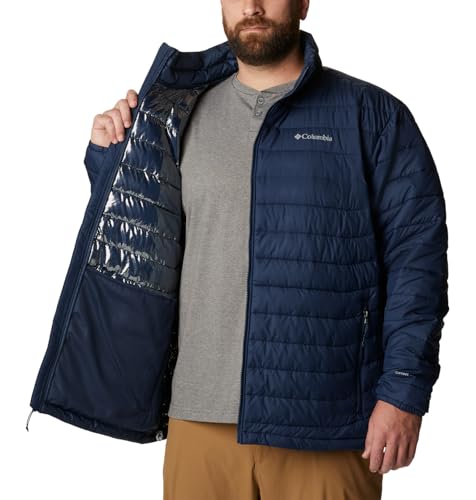 Columbia Men's Powder Lite II Insulated Puffer Jacket Collegiate Navy - image 8