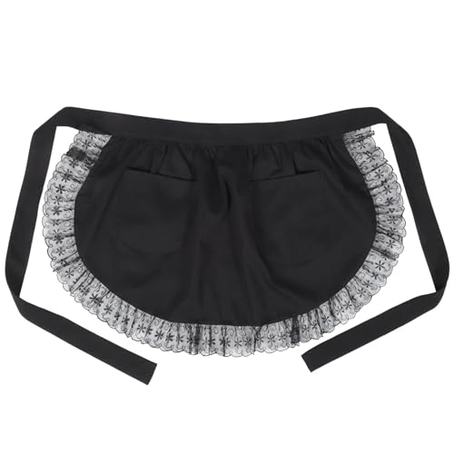 Tablier de serveur rétro en coton de qualité supérieure avec poches