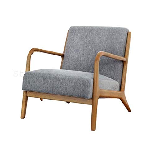 Amazon.com: Single Sofa Chair Solid Wood Leisure Chair