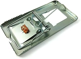 made2catch Pack of 4 Classic Metal Rat Traps Fully Galvanized - Humane Rat