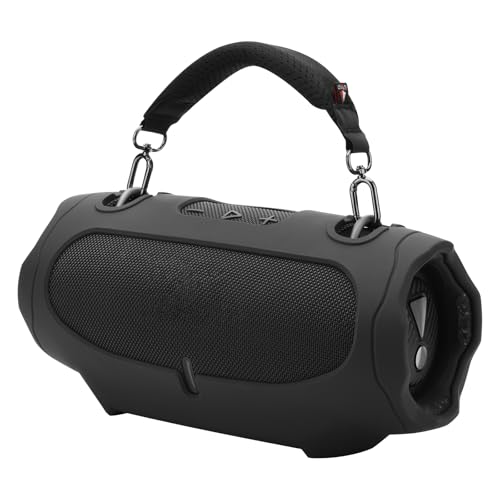 TXEsign Silicone Case Cover for JBL Xtreme 4 - Portable Speaker Travel Carrying Protective Cover for Xtreme 4 (Black)