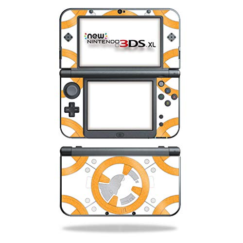 MightySkins Glossy Glitter Skin for Nintendo New 3DS XL (2015) - Baby Bot | Protective, Durable High-Gloss Glitter Finish | Easy to Apply, Remove, and Change Styles | Made in The USA