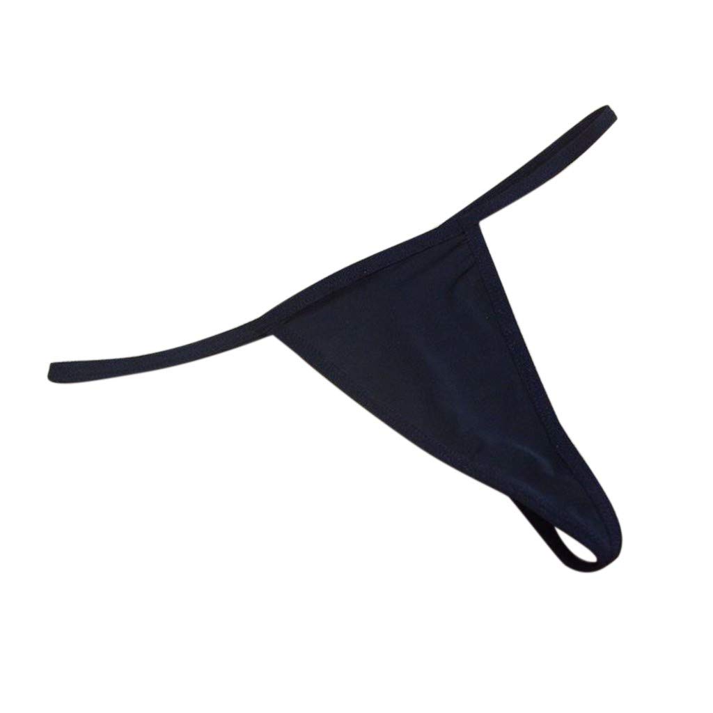 BigkiTchen G-String Thongs for Women Satin Panties Stretch T-back Tangas Low Rise Hipster Underwear Sexy Comfy Ladies