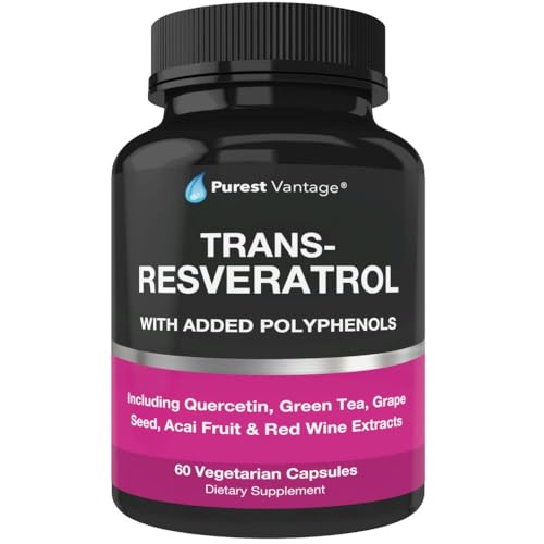 Purest Vantage Resveratrol Supplement