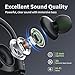 JOYWISE Bluetooth Headphones, Wireless Earbuds IPX7 Waterproof Bluetooth 5.3 Headphones with 16Hrs Playtime Stereo Bass Headsets with Mic Running Headsets with Earhooks for Sports Running Workout