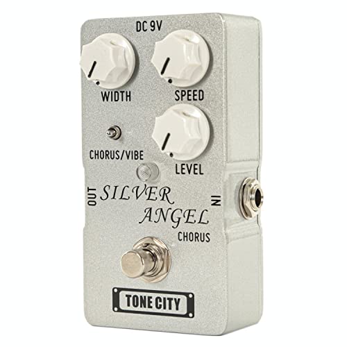 Tone City Silver Angel Chorus/Vibe Pedal New and Nice