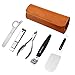 Produktbild Xilinshop Maniküre-Set Große Nagelknipser Set, 5 PC Sharp Toenail Und Fingernail Clippers for Männer und Frauen, Pediküre Kit (Premium, Big Size, Heavy-Duty-Design) Nagelknipser Sets