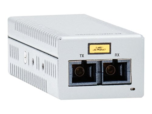 Allied Telesis at DMC100 - Fiber Media Converter - 100MB LAN - White