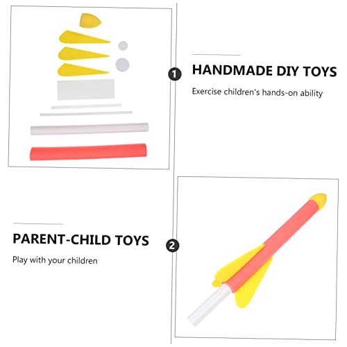 VICASKY 1 Conjunto 3 Peças Foguete Brinquedos Infantis Brinquedo Para Crianças Jogos Ao Ar Livre Cat