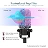YOUSHARES Rode PodMic Pop Filter - Furry Mic Windscreen Muff Microphone Cover for Rode PodMic Podcasting Microphone to Blocks Out Plosives, Mic Windshield Outdoor #1