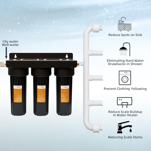 RV Water Filter System,Leak-Free Brass Fittings, Three Filters Included Reduces Sediment,rv Water Filter,Chlorine,Bad Taste and Odors,Suitable for RVs,Boats,Farming & Gardening by Filterelated - Image 6