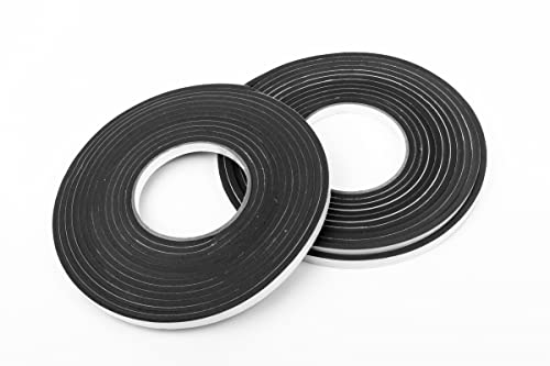 Schellenberg 66325 Dichtung Primatermo Plus Vollprofil 9 x 4 mm, 10 m, Türdichtung, Fensterdichtung