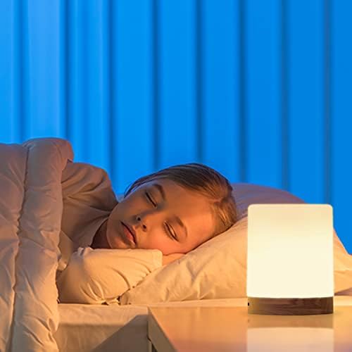 Homcasito Touch Lamp Night Light for Kids LED Nursery Bedside Lamp Table Lamp Rechargeable Dimmable Gift for Kids Baby Bedroom 4 41bMribnv6L. AC