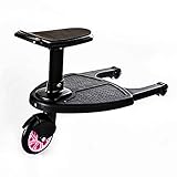 kiddy kinderwagen zwillinge Einfach zu montieren: Die Kinderwagen-Befestigung hat zwei Modi, wenn der Sitz aufgesteckt wird, kann Ihr Kind sitzen, wenn der Sitz entfernt ist, kann Ihr Kind stehen.