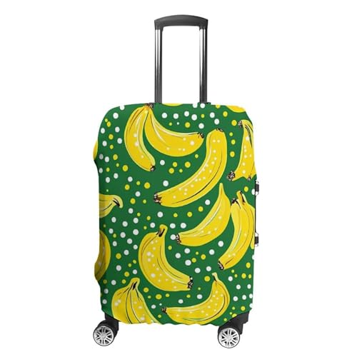 Banana Luggage Cover Suitcase Protector Travel Baggage Covers for Men Women L