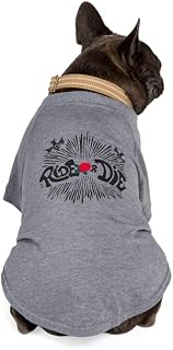 by Petco Ride or Die Pet T-Shirt Grey Large