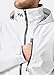 Helly-Hansen Crew Hooded Midlayer 2.0 Waterproof Jackets for Men with Insulated Windproof Sailing Fabric and Packable Hood, 001 White - L