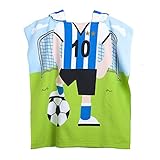 Orsit Kinder-Strand-Badetuch mit Kapuze für Alter 2–8 Jahre – Schwimmbad-Abdeckung, Poncho-Umhang, vielseitig einsetzbar für Bad/Dusche/Pool/Schwimmen, 61 x 121,9 cm (Fußball-Herren)