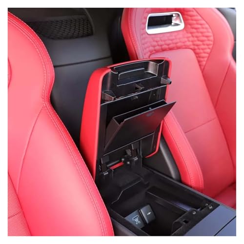 Boîte de rangement de confidentialité Jaguar F-Type en ABS avec double compartiment