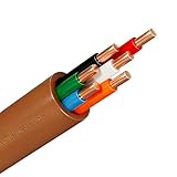 SYSTON 18/6 LVT Low Voltage Thermostat Doorbell HVAC Heating Control Cable Wire, 18 Gauge 6 Conductors 100% Solid Copper CL3R/FT4/CMR Riser-Rated, CSA ETL RoHS UV Resistant for Indoor/Outdoor Use