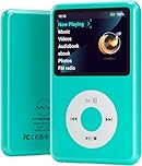 Mp3 Player with Bluetooth Y1 Portable Music Digital Players Supports Playlist Audiobook Video Nice Gadget for Kids Green