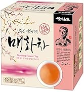 Ssanggye Plum Flower Tea 0.5g X 40 Tea Bags, 100% Natural Herbal Promotes Antioxidant, Boost up I...