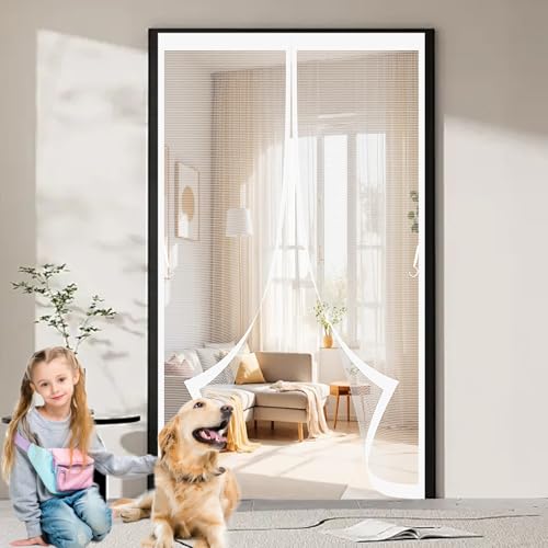 Moustiquaire porte de balcon 111x186 cm pour un été sans insectes