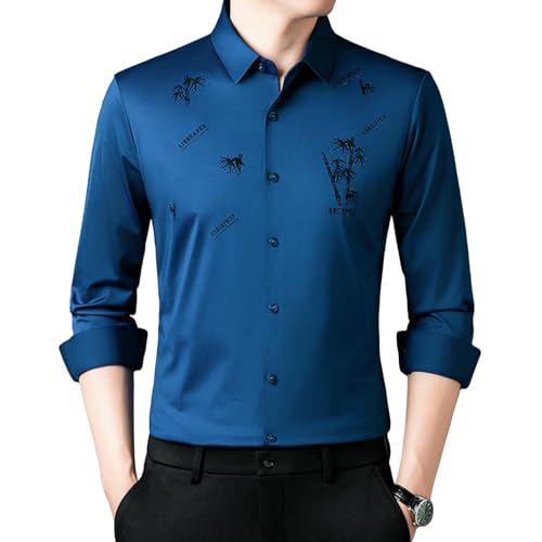 Chemise manches longues homme printemps stretch coupe confortable