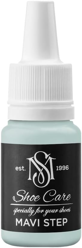Nutritive Leather Spray - NCS S 2010-B70G Mineral Teal Grey - Deep Conditioning & Shoe Color Restoration for Smooth Leather by MAVI STEP - 1.70 fl oz / 50 ml