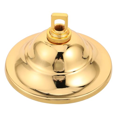 Socle de lampe suspendue avec crochet et plaque de suspension pour plafonnier moderne