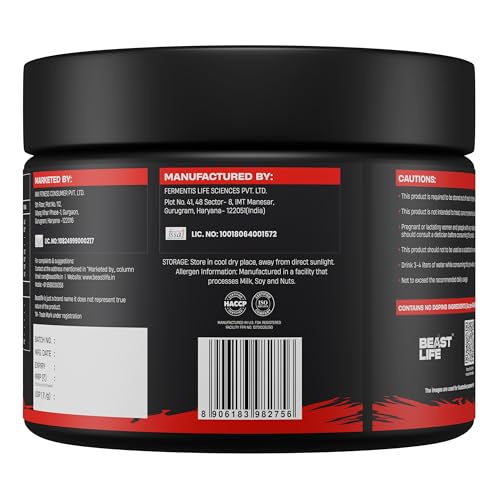 Beastlife Pre-Workout (15 Servings, 105g) — Pre-Workout Supplements - image 9