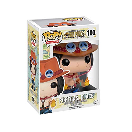 Funko Pop Anime: One Piece Portgas D. Ace Action Figure,Multi-Colored,3.75 Inches #TOP1