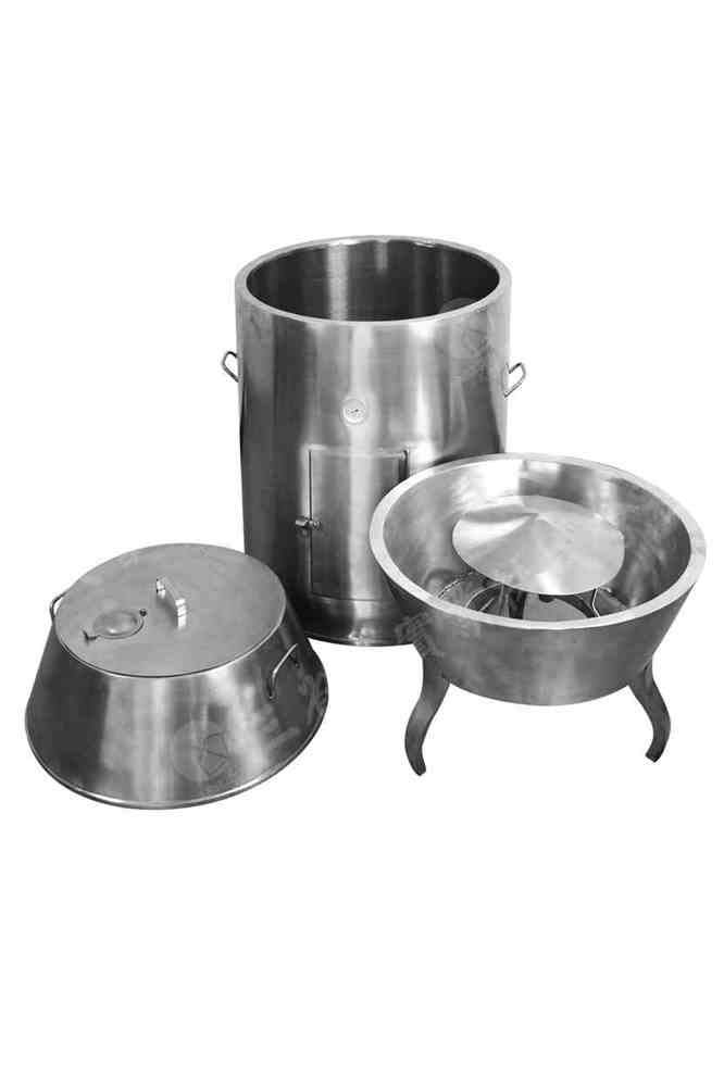 Amazon | 【訳あり】三省堂実業68cm2層ﾁｬｰｼｭｰ窯北京ダック窯ステンレス