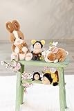 NICI Kuscheltier Hummel Beelinda 18cm - gelb - Stofftier aus weichem Plüsch, niedliches Plüschtier zum Kuscheln und Spielen, für Kinder & Erwachsene, tolle Geschenkidee - 61627