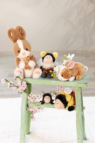 NICI Kuscheltier Hummel Beelinda 18cm - gelb - Stofftier aus weichem Plüsch, niedliches Plüschtier zum Kuscheln und Spielen, für Kinder & Erwachsene, tolle Geschenkidee - 61627