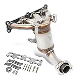 OE Style Catalytic Converter Exhaust Manifold Compatible with Jeep Compass Patriot 2.4L 4WD 07-17