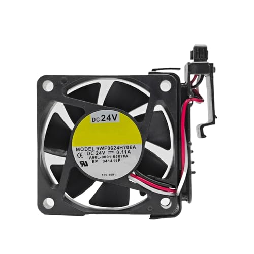 Ventilador de refrigeración compacto de 6 cm 6015 DC 24 V y 0,11 A con soporte stabile 2