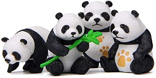 Crazy Pots Panda Miniature || Garden Decoration Items, Small Toys for Decoration, Miniature Garden || Set of 4 Panda (B0BHPJ7C5V) Amazon Price History, Amazon Price Tracker