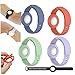 Produktbild 4Pcs Uhrenarmband für Airtags, verstellbare Silikon-Armband-Schutzhülle gegen verlorene Armbänder für Airtags, insbesondere für Kinder, alte Männer (B)