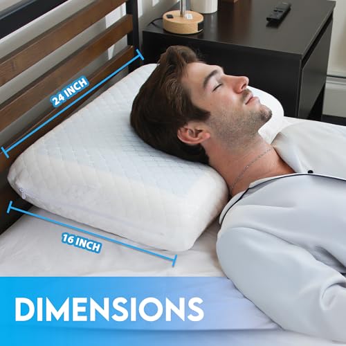 Almohada de Espuma Memory Foam 40.6x61 cm con Gel Frío miniatura 6