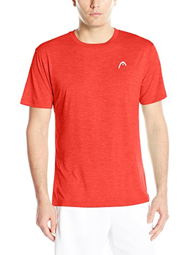 HEAD Men's Spacedye Hypertek Crew Neck Top