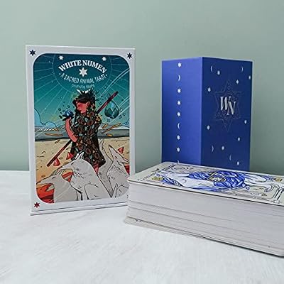 White Numen: A Sacred Animal Tarot Deck: A 78-Card Tarot Deck with Guidebook (Modern Tarot Library) Cards April 20, 2021