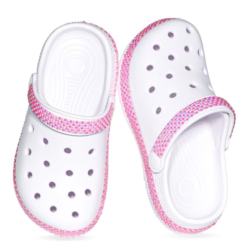 Image of Girls' Clogs Garden Shoes Slip-on Water Sandals Lightweight Breathable EVA Slippers for Beach Pool Outdoor Play