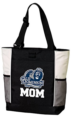 Broad Bay ODU Mom Tote Bags Old Dominion University Proud Parent Totes for Beach Pool Or Travel