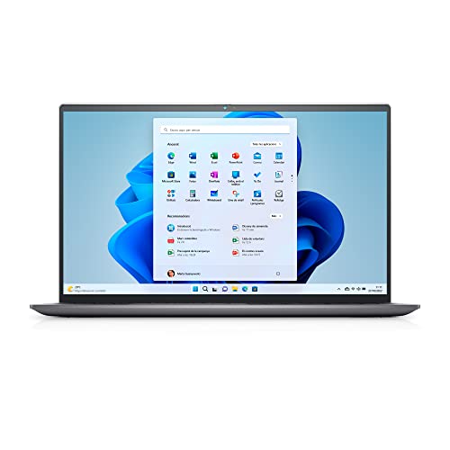 Dell Inspiron 15 5510 - Ordenador portátil de 15.6” Full HD (Intel Core i5- 11320H, Intel Iris Xe Graphics, 8 GB RAM, 512 GB SSD, SD card, Fingerprint, Windows 11 Home) Plata - Teclado QWERTY Español