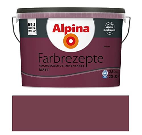 Alpina Farbrezepte Innenfarbe – Sinfonie matt...
