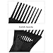 Dranvosk Universal Hair Dryer Comb Attachment Nozzle - 2 Pack Concentrator for Fast Drying & Smooth Styling, Fits Most Blow Dryers