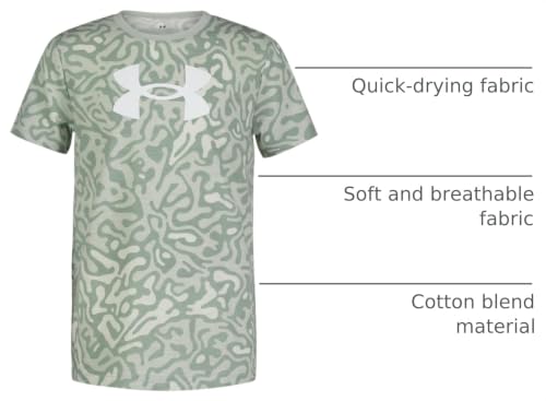 Image of Under Armour Boys' Short Sleeve Graphic T-Shirt, Soft & Comfortable, Outdoor Collection