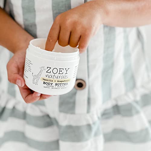 Absolutely Natural Zoey Naturals Vanilla Grapefruit Body Butter 4Oz With Nourishing Shea Butter And Coconut Oil Paraben Free Vegan Made In Usa #TOP3